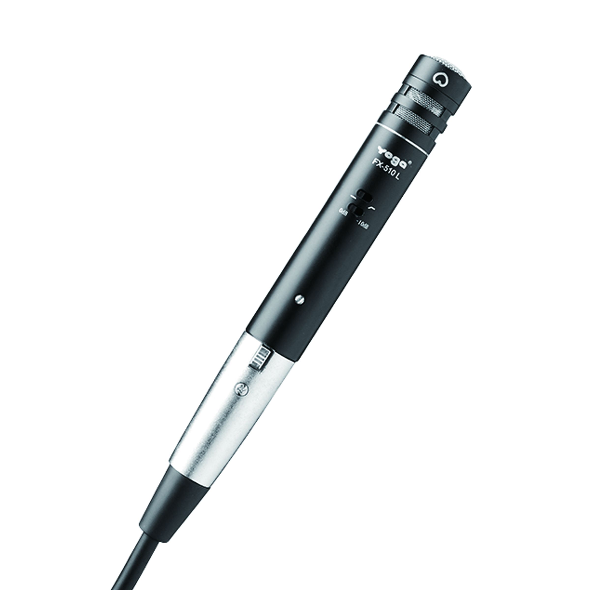 Unidirectional acoustic instrument condenser microphone for overheads and Hihat. Dynamic